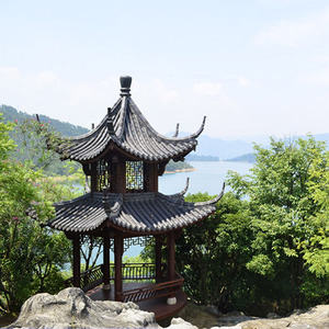 3-2六角單檐亭--山東臨朐騰達古建園林工程-古.